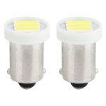Set 2 becuri auto cu leduri AMIO 12V 0.4W Ba9s T8.5 , 3 SMD 7020, bord si pozitie AutoDrive ProParts