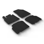 Set covorase auto din cauciuc Mercedes Citan Tourer (Passenger) Hatchback 08.2021-, Renault Kangoo Hatchback 03.2021- (Passenger), Negru, Gledring, 4 buc. AutoDrive ProParts