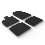 Set covorase auto din cauciuc Subaru Soltera EV 04.2022- (electric), Toyota bZ4X SUV 04.2022- (electric), Negru, Gledring, 4 buc. AutoDrive ProParts