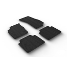 Set covorase auto din cauciuc Audi A8 (D5), 11.2017-, Sedan/Limuzina, pentru modele cu cutie automata, 4 bucati, Gledring AutoDrive ProParts