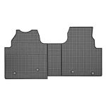 Set covorase auto din cauciuc Ford Transit Custom 2023- CV Automata, 3 locuri / Ford Transit Custom 2023-, CV Manuala, 3 locuri [randul 1], Comercial, Negre AutoDrive ProParts