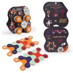Clixo® joc magnetic de construit - Tiny & Mighty - Spatiul cosmic (9 piese) PlayLearn Toys