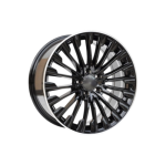 Jante PDW 19x8 5x112 ET38 negru cu margine polish compatibile Mercedes Cod: L95764F02 Automotive TrustedCars