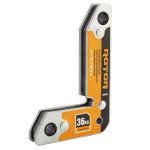Suport magnetic pentru sudura pe colt ROTOR RCM36, 36 kg, unghiuri 30°-150°