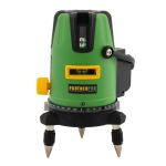Nivela laser verde 5 linii PartnerPro PLE-5D, autonivelare, ±2 mm/5 m, 40 m