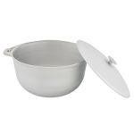 Ceaun din aluminiu alimentar 10L cu capac ELEFANT (tuci)