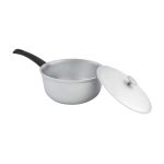 Ceaun aluminiu alimentar 3L cu capac si maner, Elefant