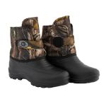 Set 10 perechi cizme din PVC pentru bărbați SPRINT FOREST camuflaj – impermeabile, antiderapante, cu căptușeală sintetică