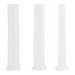 Set 3 pâlnii pentru cârnați Elefant KY-2003 din plastic alimentar (Ø15/19/22 mm)