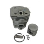 Kit cilindru și piston 44mm pentru Husqvarna 350/351/353/346XP (scund) – 1 segment, bolt 10mm