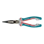 Clește cu vârf ascuțit TOTAL Industrial 200 mm (8″) din oțel Cr-V, mâner ergonomic TPR