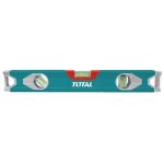 Nivela cu bula TOTAL 80 cm, aluminiu, 3 fiole, precizie 1 mm/m