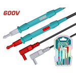 Cabluri multimetru TOTAL 100 cm CAT III 600V – sonde de test