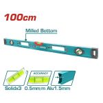 Nivela cu bula magnetica TOTAL 100 cm, precizie 0.5 mm/m, aluminiu 1.5 mm