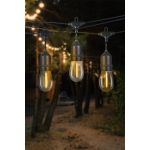 Ghirlanda luminoasa, LED, model Ariane, 10 becuri, 600cm, incarcare solara, lumina alb cald Household NewTrend