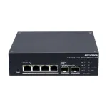 Switch industrial 4 x 1G PoE, 2 x SFP 1G, RS485, Alimentare prin panou solar, Management - HIKVISION DS-3T1506HP-EI-UPS SafetyGuard Surveillance