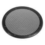 Grilă protecție difuzor auto 8 inch (20 cm) tip sită – capac negru
