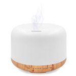 Umidificator cu Ionizator si Difuzor de Arome RGB Platinet, Rezervor 500 ml, 30 ml/h