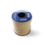 Bandă etanșare Purfix profil D 9x6 mm alb, rolă 100 m (uși/ferestre)