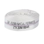 Furtun pompier de refulare 20 m, 2”, 8 bar, fara capete – Micul Fermier GF-0289
