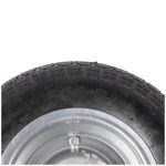 Roată roabă 3.50-7 Micul Fermier cu jantă metalică gri