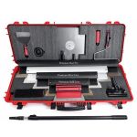 Set 5 gletiere profesionale, lama inox, 25, 40, 60, 80, 100 cm, adaptor, maner telescopic, rola gletuit, tava, spaclu, geanta, Mix, Olejnik GartenVIP DiyLine