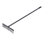 Grebla de gradina 14 dinti cu coada metalica – Micul Fermier GF-1008