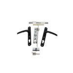 Broasca (yala) pentru usa termopan cu butuc, manere si silduri negre – Micul Fermier GF-1432