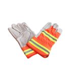 Mănuși de protecție din piele reflectorizante Micul Fermier