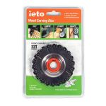 Set 5x Disc cu lanț 100 mm pentru polizor unghiular – sculptare lemn (Micul Fermier GF-2027)