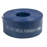 Furtun refulare apă plat PVC 4" x 50 m, 2 bar, Micul Fermier GF-2151
