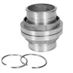 Set 2 racorduri rapide 4" pentru furtun pompier și irigații, Micul Fermier GF-2155