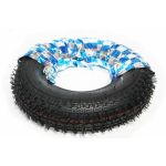 Anvelopă + cameră 4.00-8 Micul Fermier Premium, profil floare (set complet)