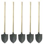 Set 5 harleti profi, cu coada lemn, 21.5x30.5 cm GartenVIP DiyLine