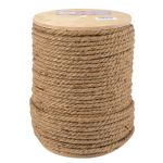 Sfoară din iută Micul Fermier 8 mm – rolă 200 m (naturală, rezistentă)