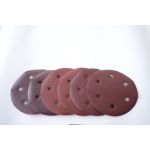 Set discuri abrazive 215 mm P150, 6 gauri, pentru slefuitor (Micul Fermier)