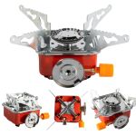 Aragaz Camping Pliabil Micul Fermier 2.8 kW, Aprindere Piezo, Compatibil Butelie Gaz Tip Spray