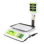 Cantar electronic comercial 50 kg Micul Fermier GF-2454 cu afisaj dublu pe brat