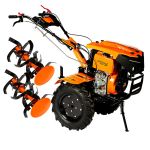 Motocultor Diesel Detoolz 11 CP 418 cc 4T, 3 viteze, pornire electrică, cu roți 500-12 (DZ-MT1005-S001-G01)