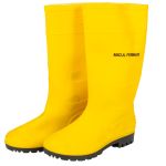 Cizme de cauciuc Micul Fermier 43, galbene – impermeabile, talpă antiderapantă (G01)