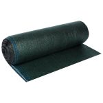 Plasă de umbrire verde HDPE Micul Fermier 90% – 1,7x50 m, 120 g/mp
