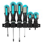 Set 6 șurubelnițe Detoolz PH/SL, mânere ergonomice, cu suport