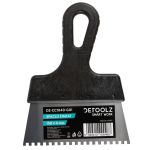 Șpaclu zimțat Detoolz 150 mm, dinți 4 mm (G01)
