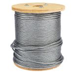 Cablu oțel zincat Micul Fermier pe tambur, 3 mm, 100 m