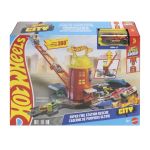 HOT WHEELS CITY SET DE JOACA SUPER STATIE DE POMPIERI CU MASINUTA INCLUSA SuperHeroes ToysZone