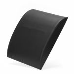 Suport lombar fitness pentru abdomene, spuma si MDF, 38x30x8 cm, negru Household NewTrend