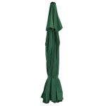 Pânză de schimb umbrelă de soare de grădină, verde, 515 cm GartenMobel Dekor