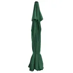 Pânză de schimb umbrelă de soare de grădină, verde, 515 cm GartenMobel Dekor