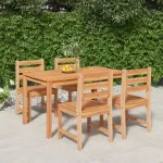 Set de sufragerie de grădină, lemn masiv de tec, 5 piese GartenMobel Dekor