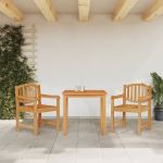 Set mobilier pentru grădină, 3 piese, lemn masiv de tec GartenMobel Dekor